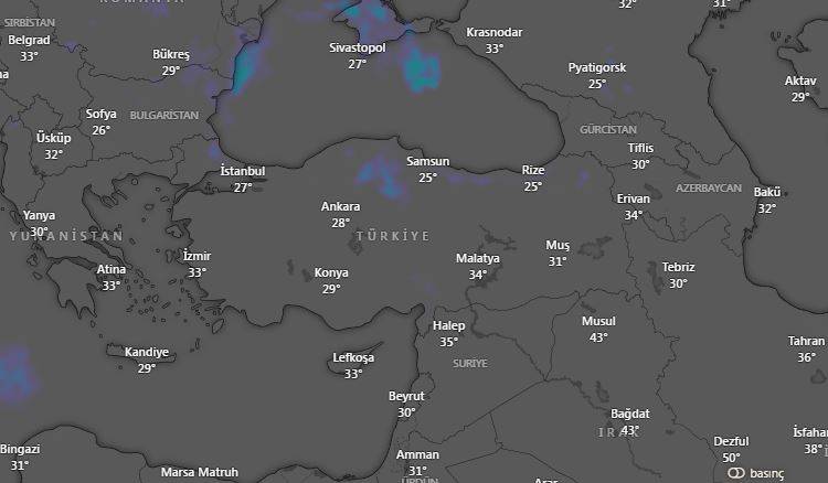 Meteoroloji saat verip 5 ili uyardı! Kuvvetli sağanak vuracak 13